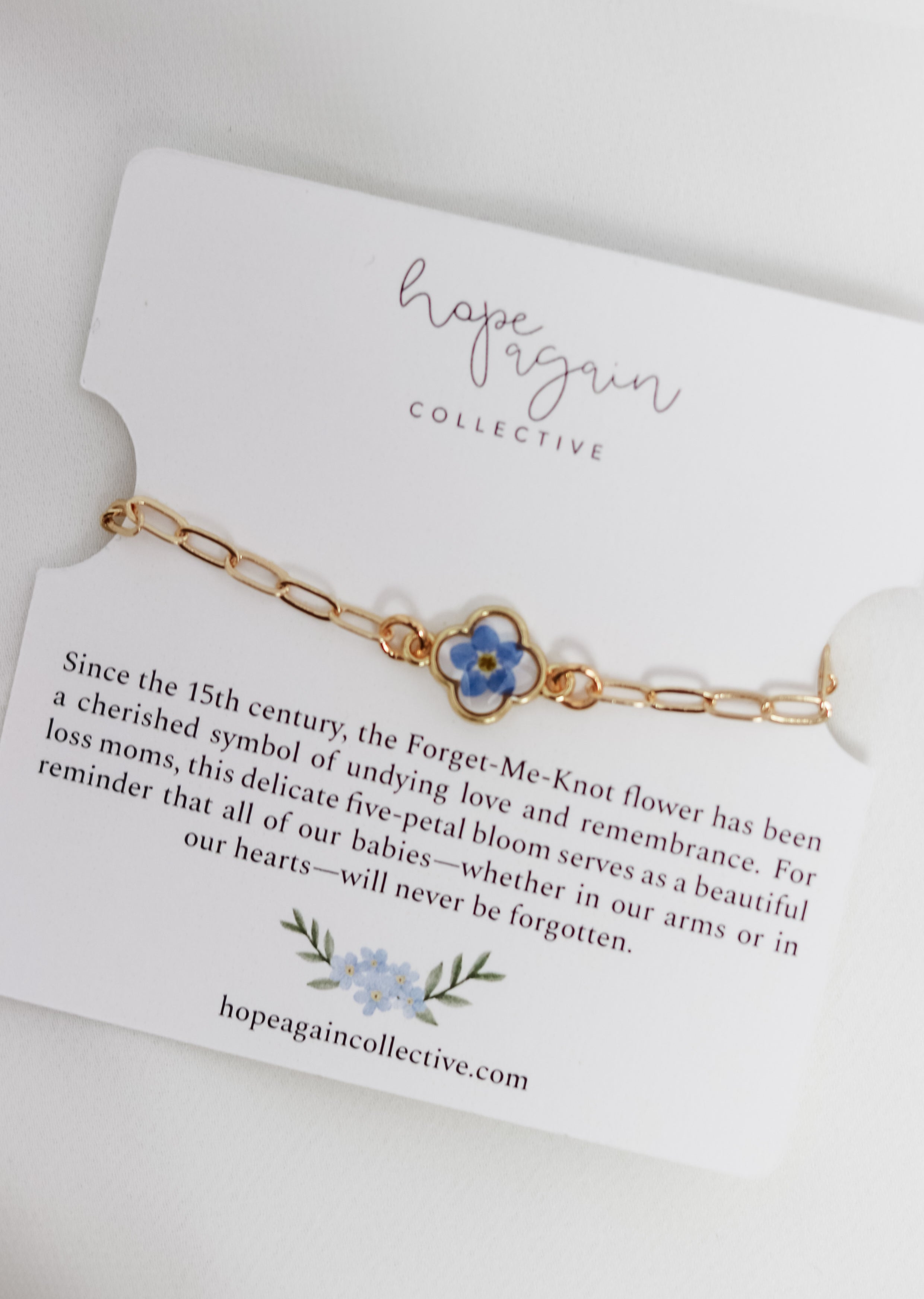 Forget Me Knot Bracelet