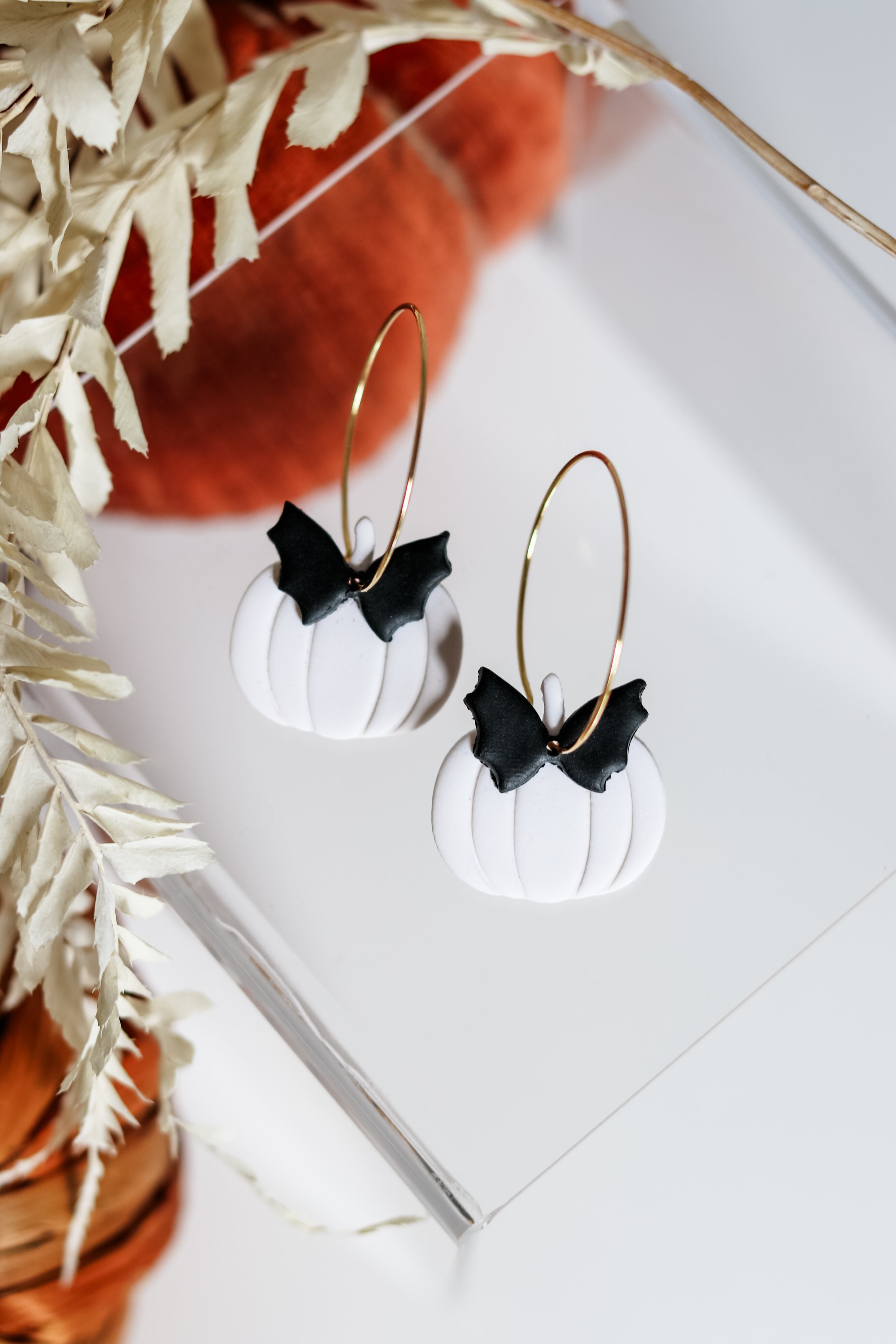 White Pumpkin Hoops